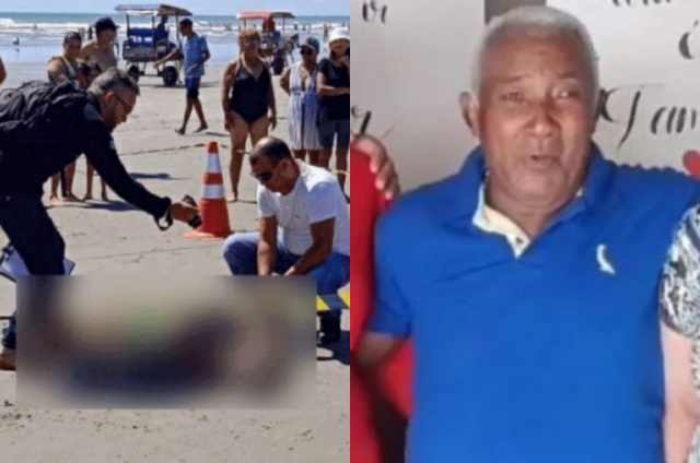 Idoso de Cocal de Telha (PI) morre após sofrer mal súbito na praia em Luís Correia (PI)